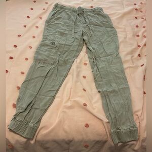 Nicole Hiller Sage Green Pants